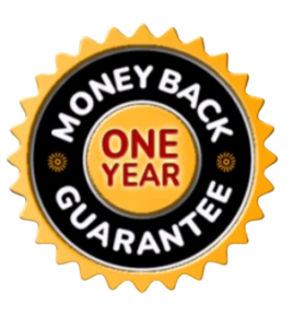 365-day money-back guarantee