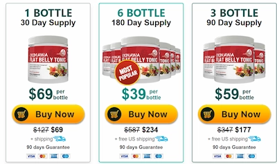 Okinawa Flat Belly Tonic pricing details